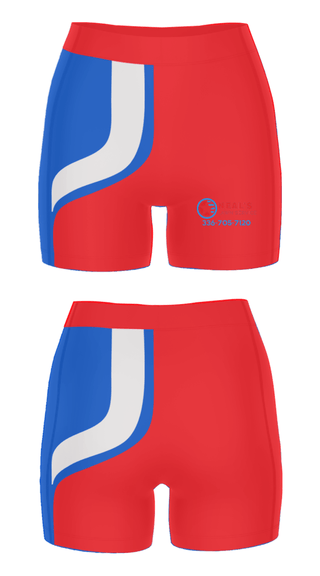 Women's Compression Shorts, Neal's Lawn Service, , Teamtime, Team time, sublimation, custom sports apparel, team uniforms, spirit wear, spiritwear, sports uniforms, custom shirts, team store, custom team store, fundraiser sports, apparel fundraiser