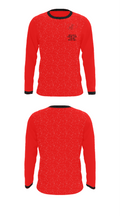 Jennings Senior High School Wrestling 681040 Long Sleeve Performance Shirt - 35