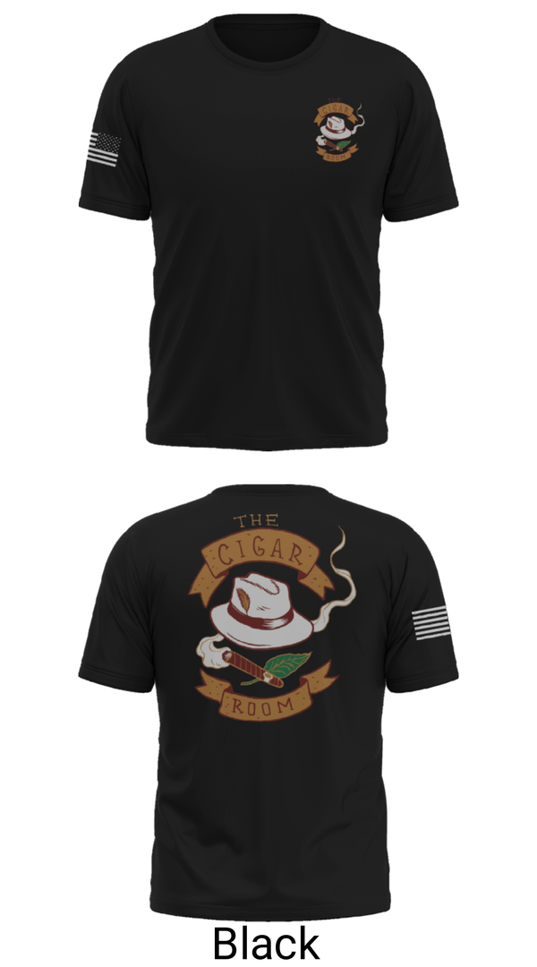 Short Sleeve Performance Shirt, The Cigar Room, , Teamtime, Team time, sublimation, custom sports apparel, team uniforms, spirit wear, spiritwear, sports uniforms, custom shirts, team store, custom team store, fundraiser sports, apparel fundraiser