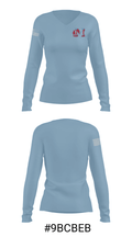 Monterey High School Wrestling 19029463 Women's Long Sleeve V-neck Shirt - 20