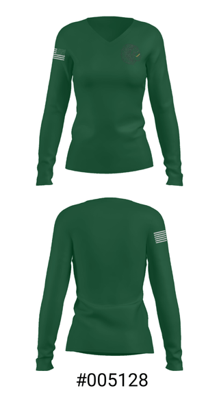 Women's Long Sleeve Vneck Shirt, Satanta Junior High School, Spirit Store, Teamtime, Team time, sublimation, custom sports apparel, team uniforms, spirit wear, spiritwear, sports uniforms, custom shirts, team store, custom team store, fundraiser sports, apparel fundraiser