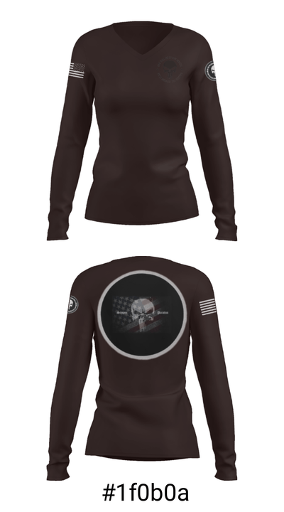 Sempter Paratus 12620472 Women's Long Sleeve V-neck Shirt - 7