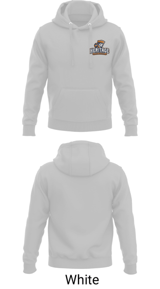 Hoodie, Heritage High School Basketball, Women's Basketball, Teamtime, Team time, sublimation, custom sports apparel, team uniforms, spirit wear, spiritwear, sports uniforms, custom shirts, team store, custom team store, fundraiser sports, apparel fundraiser