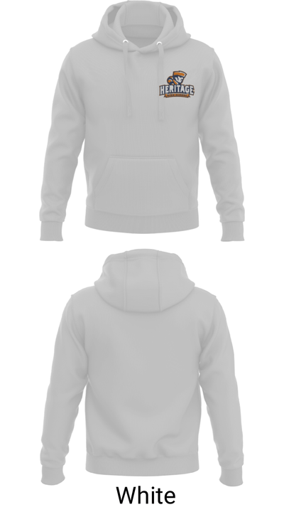 Heritage High School Basketball 84261493 Hoodie - 3