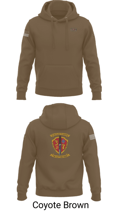 3rd. Battalion 7th. Marines 15768807 Hoodie - 16