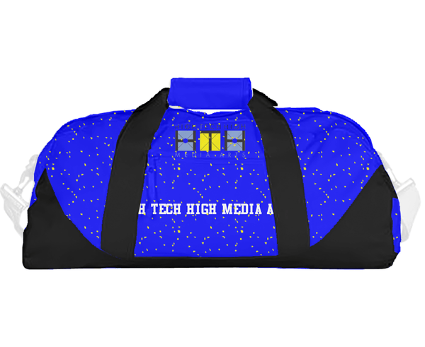 Duffle Bag, High Tech High Media Arts, Spirit Store, Teamtime, Team time, sublimation, custom sports apparel, team uniforms, spirit wear, spiritwear, sports uniforms, custom shirts, team store, custom team store, fundraiser sports, apparel fundraiser