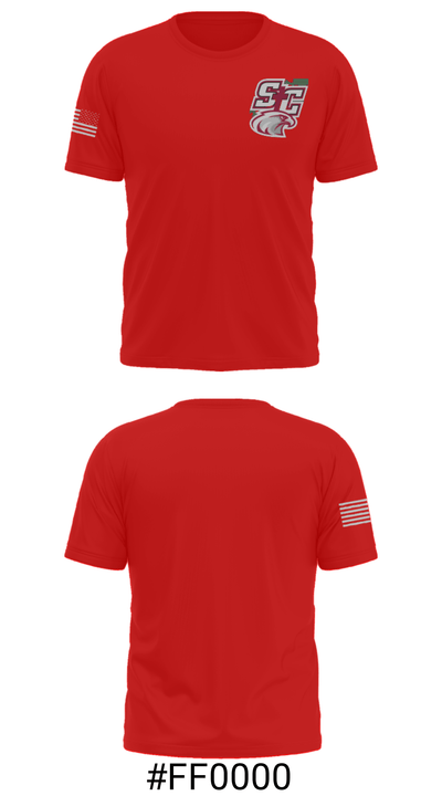 Santiam Christian School Wrestling 60304138 Short Sleeve Performance Shirt - 19