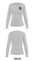 Meadowbrook High School Basketball 48632265 Women's Long Sleeve V-neck Shirt - 6