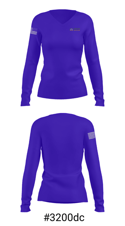 Horizon Science Academy Primary School 4758028 Women's Long Sleeve V-neck Shirt - 20