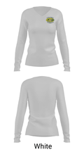 Coloma High School Wrestling 72632347 Women's Long Sleeve V-neck Shirt - 6