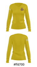 South Plantation High School Basketball 93882044 Women's Long Sleeve V-neck Shirt - 20