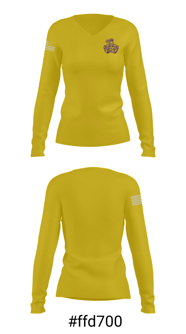 Women's Long Sleeve Vneck Shirt, South Plantation High School Basketball, Women's Basketball, Teamtime, Team time, sublimation, custom sports apparel, team uniforms, spirit wear, spiritwear, sports uniforms, custom shirts, team store, custom team store, fundraiser sports, apparel fundraiser