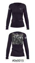 Fighting Saints Battalion 30372555 Women's Long Sleeve V-neck Shirt - 7