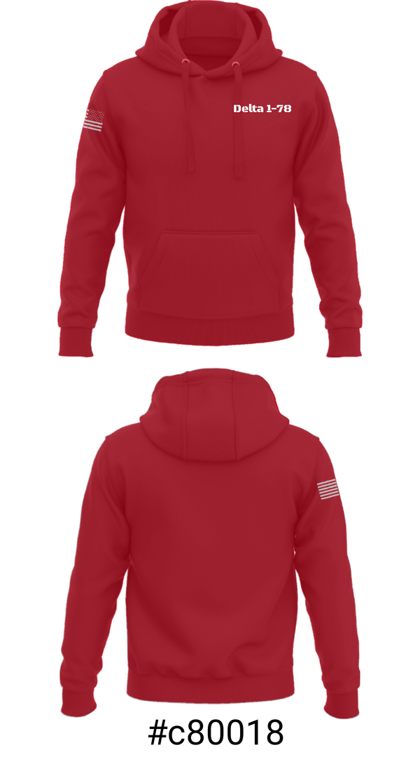 Hoodie, Delta 1-78, Army, Teamtime, Team time, sublimation, custom sports apparel, team uniforms, spirit wear, spiritwear, sports uniforms, custom shirts, team store, custom team store, fundraiser sports, apparel fundraiser