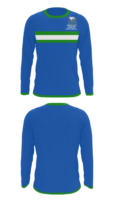 Lakewood Ranch Preparatory Academy (High School) Basketball 3308626 Long Sleeve Performance Shirt - 23