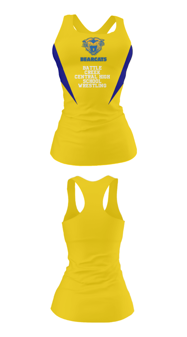 Tank Top, Battle Creek Central High School Wrestling, Wrestling, Teamtime, Team time, sublimation, custom sports apparel, team uniforms, spirit wear, spiritwear, sports uniforms, custom shirts, team store, custom team store, fundraiser sports, apparel fundraiser