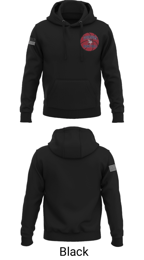 Hoodie, Voorhees Basketball Association, Women's Basketball, Teamtime, Team time, sublimation, custom sports apparel, team uniforms, spirit wear, spiritwear, sports uniforms, custom shirts, team store, custom team store, fundraiser sports, apparel fundraiser
