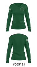Ladue Fifth Grade Center 13752572 Women's Long Sleeve V-neck Shirt - 20