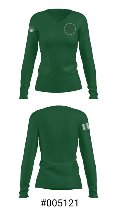 Ladue Fifth Grade Center 13752572 Women's Long Sleeve V-neck Shirt - 20