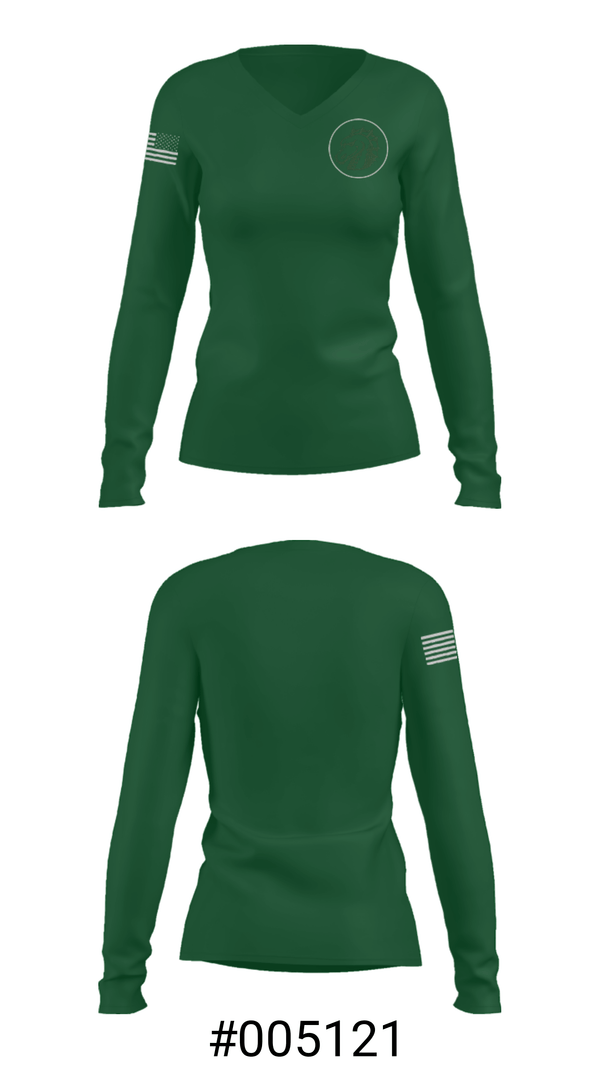 Women's Long Sleeve Vneck Shirt, Ladue Fifth Grade Center, Spirit Store, Teamtime, Team time, sublimation, custom sports apparel, team uniforms, spirit wear, spiritwear, sports uniforms, custom shirts, team store, custom team store, fundraiser sports, apparel fundraiser