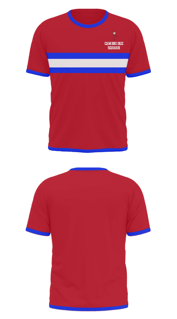Short Sleeve Performance Shirt, Cambridge Squash, Tennis, Teamtime, Team time, sublimation, custom sports apparel, team uniforms, spirit wear, spiritwear, sports uniforms, custom shirts, team store, custom team store, fundraiser sports, apparel fundraiser