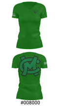 Caddo Mills Middle School Basketball 89707259 Women's Short Sleeve V-neck Shirt - 21