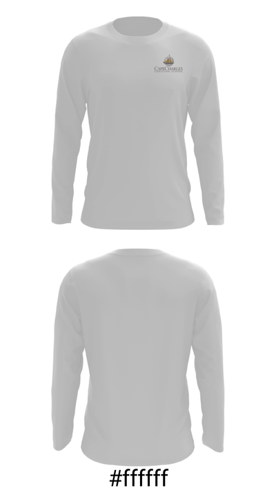 Cape Charles Christian School 37539533 Long Sleeve Performance Shirt - 18