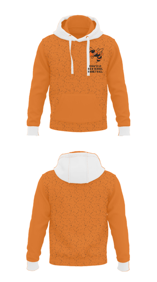 Hoodie, Coalfield High School Basketball, Women's Basketball, Teamtime, Team time, sublimation, custom sports apparel, team uniforms, spirit wear, spiritwear, sports uniforms, custom shirts, team store, custom team store, fundraiser sports, apparel fundraiser
