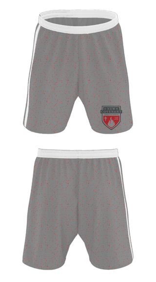 Athletic Shorts With Pockets, New Covenant Christian School Basketball, Men's Basketball, Teamtime, Team time, sublimation, custom sports apparel, team uniforms, spirit wear, spiritwear, sports uniforms, custom shirts, team store, custom team store, fundraiser sports, apparel fundraiser