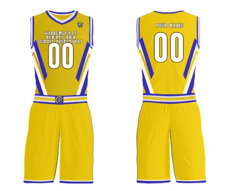 Womens Reversible Basketball Jersey, Warrensville Heights High School Basketball, Women's Basketball, Teamtime, Team time, sublimation, custom sports apparel, team uniforms, spirit wear, spiritwear, sports uniforms, custom shirts, team store, custom team store, fundraiser sports, apparel fundraiser