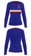 Providence Hall Junior High School 66912186 Women's Long Sleeve V-neck Shirt - 31