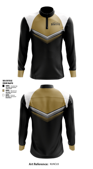Quarter Zip Jacket, 5 Star Corvettes, , Teamtime, Team time, sublimation, custom sports apparel, team uniforms, spirit wear, spiritwear, sports uniforms, custom shirts, team store, custom team store, fundraiser sports, apparel fundraiser