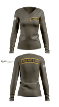 2CR 90738772 Women's Long Sleeve V-neck Shirt - 102