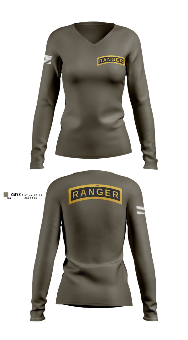 Womens Long Sleeve Vneck Shirt, 2CR, , Teamtime, Team time, sublimation, custom sports apparel, team uniforms, spirit wear, spiritwear, sports uniforms, custom shirts, team store, custom team store, fundraiser sports, apparel fundraiser