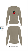 AFLCMCSWAT 46376626 Women's Long Sleeve V-neck Shirt - 62