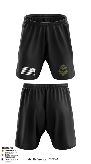 Athletic Shorts With Pockets, SWAT, , Teamtime, Team time, sublimation, custom sports apparel, team uniforms, spirit wear, spiritwear, sports uniforms, custom shirts, team store, custom team store, fundraiser sports, apparel fundraiser