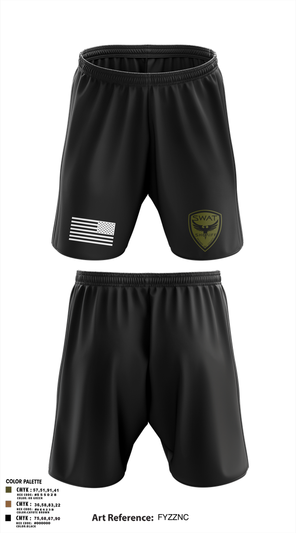 Athletic Shorts With Pockets, SWAT, , Teamtime, Team time, sublimation, custom sports apparel, team uniforms, spirit wear, spiritwear, sports uniforms, custom shirts, team store, custom team store, fundraiser sports, apparel fundraiser