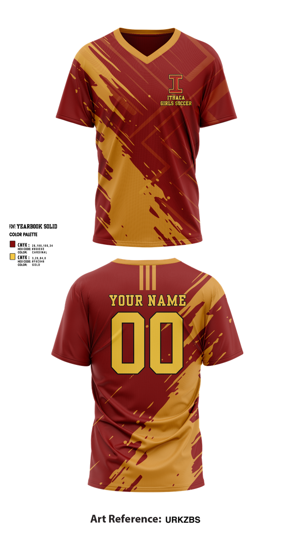 Womens Soccer Jersey, Ithaca Girls Soccer, Women's Soccer, Teamtime, Team time, sublimation, custom sports apparel, team uniforms, spirit wear, spiritwear, sports uniforms, custom shirts, team store, custom team store, fundraiser sports, apparel fundraiser