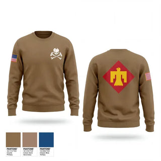 Crew Neck Sweatshirt, Bravo 179, Army, Teamtime, Team time, sublimation, custom sports apparel, team uniforms, spirit wear, spiritwear, sports uniforms, custom shirts, team store, custom team store, fundraiser sports, apparel fundraiser