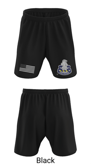 Athletic Shorts With Pockets, C-co 4-31 INF Mortar Section, Army, Teamtime, Team time, sublimation, custom sports apparel, team uniforms, spirit wear, spiritwear, sports uniforms, custom shirts, team store, custom team store, fundraiser sports, apparel fundraiser
