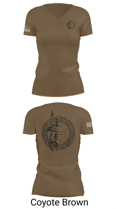 GOLF 75360109 Women's Short Sleeve V-neck Shirt - 8