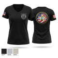 Indian River County Sheriff’s Office Corrections Women's Short Sleeve V-neck Shirt - 1