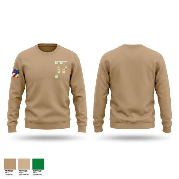 Crew Neck Sweatshirt, 63rd Army Band, Army, Teamtime, Team time, sublimation, custom sports apparel, team uniforms, spirit wear, spiritwear, sports uniforms, custom shirts, team store, custom team store, fundraiser sports, apparel fundraiser