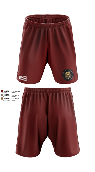 7236 Medical Support Unit 23700208 Athletic Shorts With Pockets - 6