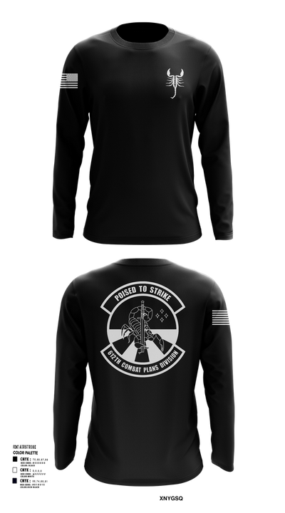 612 Combat Plans Division 33467632 Long Sleeve Performance Shirt 102