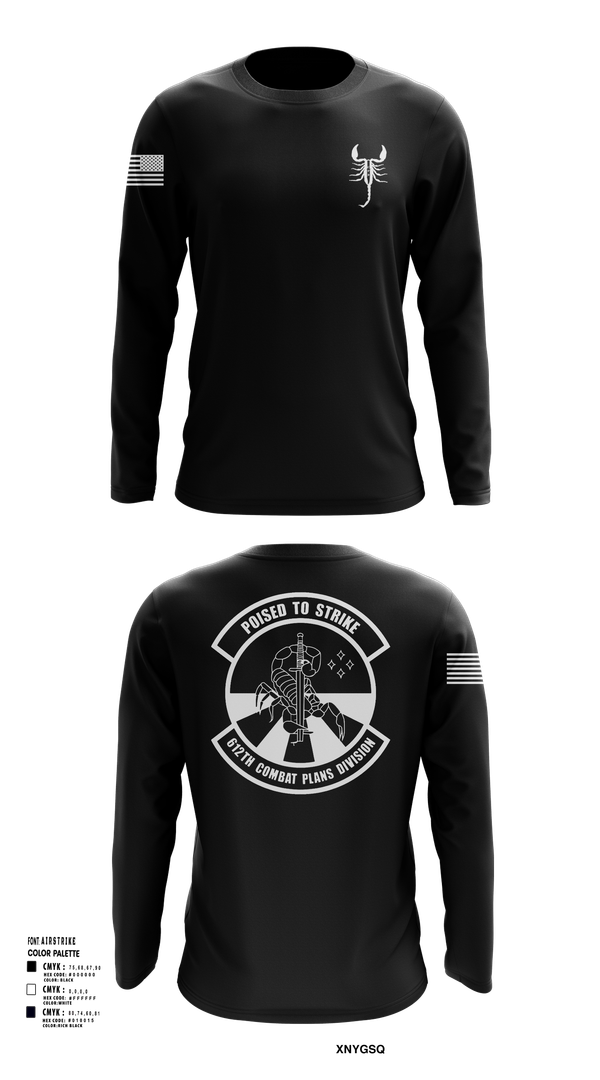 Long Sleeve Performance Shirt, 612 Combat Plans Division, , Teamtime, Team time, sublimation, custom sports apparel, team uniforms, spirit wear, spiritwear, sports uniforms, custom shirts, team store, custom team store, fundraiser sports, apparel fundraiser