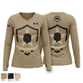 Renegades 62541856 Women's Long Sleeve V-neck Shirt - 1