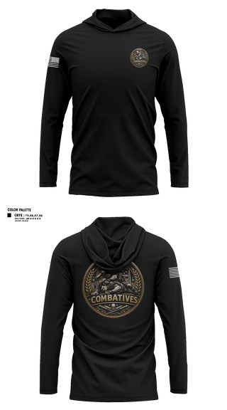 Long Sleeve Hooded Sun Shirt, OAG-DT, Police, Teamtime, Team time, sublimation, custom sports apparel, team uniforms, spirit wear, spiritwear, sports uniforms, custom shirts, team store, custom team store, fundraiser sports, apparel fundraiser