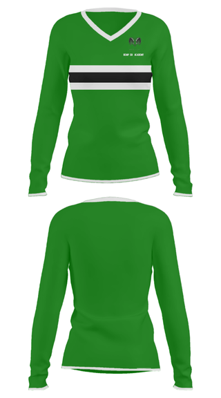 Women's Long Sleeve Vneck Shirt, Kemper Academy, Spirit Store, Teamtime, Team time, sublimation, custom sports apparel, team uniforms, spirit wear, spiritwear, sports uniforms, custom shirts, team store, custom team store, fundraiser sports, apparel fundraiser