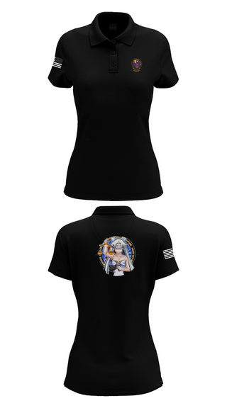 Womens Short Sleeve Performance Polo, Karl & Hedwig Ackermann Memorial Institute for Joint Military Intelligence and Law Enforcement Education & Training at MARDET Fort Leonard Wood, , Teamtime, Team time, sublimation, custom sports apparel, team uniforms, spirit wear, spiritwear, sports uniforms, custom shirts, team store, custom team store, fundraiser sports, apparel fundraiser